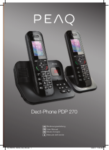 Manual PEAQ PDP270 Wireless Phone
