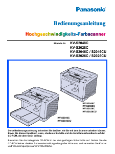 Bedienungsanleitung Panasonic KV-S2046C Scanner