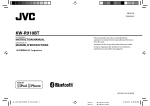 Handleiding JVC KW-R910BT Autoradio