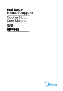Manual Midea MCH-90MV1 Cooker Hood