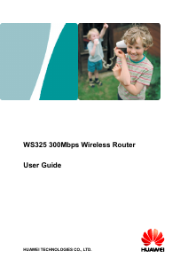 Manual Huawei WS325 Router