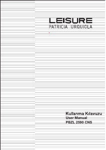Kullanım kılavuzu Leisure PBZL 2590 CNS Donduruculu buzdolabı