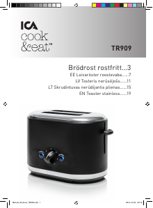 Bruksanvisning ICA TR909 Brödrost