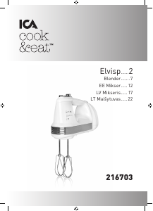 Manual ICA 216703 Hand Mixer