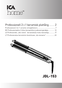 Manual ICA JDL-153 Hair Straightener