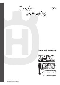 Bruksanvisning Husqvarna QB5180W Diskmaskin