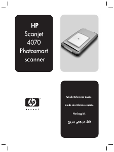 Manual HP Scanjet 4070 Scanner