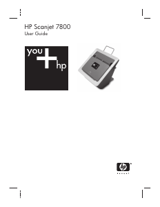 Handleiding HP Scanjet 7800 Scanner