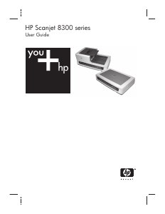 Handleiding HP Scanjet 8300 Scanner