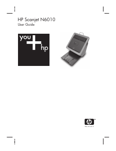 Manual HP Scanjet N6010 Scanner