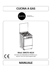 Manuale DAYA DMCFS-4G14 Cucina