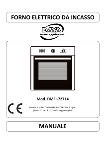 Manuale DAYA DMFI-72714 Forno