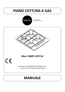 Manuale DAYA DMPC-4STC14 Piano cottura