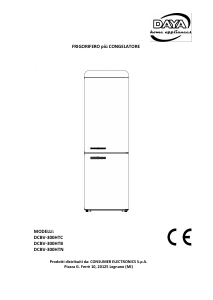 Manuale DAYA DCBV-300HTN Frigorifero-congelatore