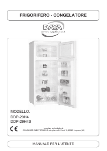 Manuale DAYA DDP-29H4S Frigorifero-congelatore
