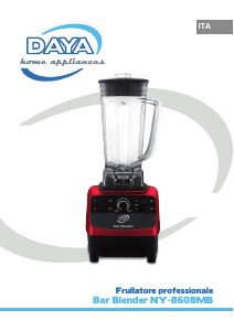 Manuale DAYA NY-8608MB Frullatore