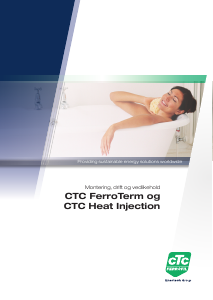 Bruksanvisning CTC 8020636 Heat Injection 200T Varmtvannsbereder