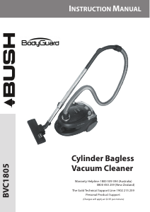 Manual Bush BVC1805 Vacuum Cleaner