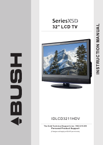 Manual Bush IDLCD3211HDV LCD Television