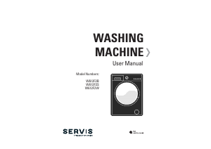Manual Servis W612F2B Washing Machine