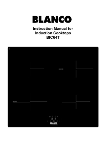 Manual Blanco BIC64T Hob