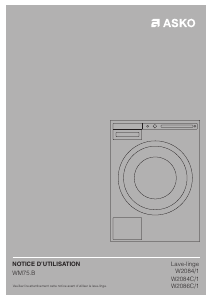 Mode d’emploi Asko W2084/1 Lave-linge