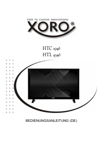 Bedienungsanleitung Xoro HTC 1946 LCD fernseher