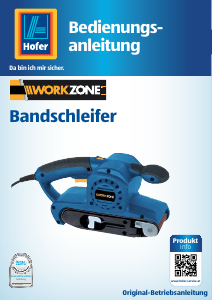 Bedienungsanleitung Workzone 39630 Bandschleifer