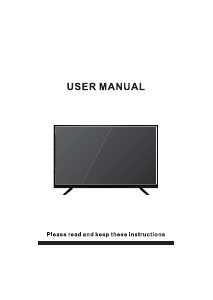 Manual Tristan Auron LED40FullHD LED Television