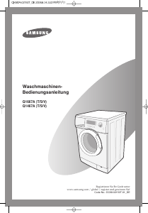 Bedienungsanleitung Samsung Q1467AS Waschmaschine
