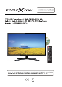 Handleiding Reflexion LDD-W19 LED televisie