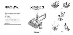 Handleiding Proxxon DS 115/E Decoupeerzaag