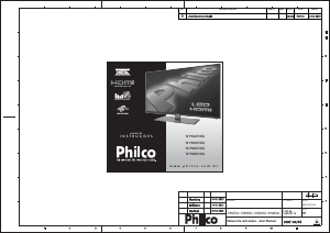 Manual Philco PH32E53SG Televisor LED