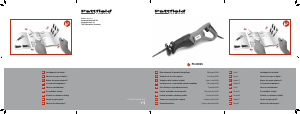 Manual Pattfield PE-800US Reciprocating Saw