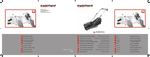 Manuál Pattfield PE-ARM 3336 Li Travní sekačka