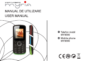 Manual Myria MY9090 Mobile Phone