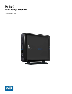 Manual Western Digital My Net Range Extender