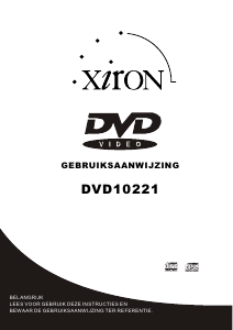 Handleiding Xiron DVD10221 DVD speler