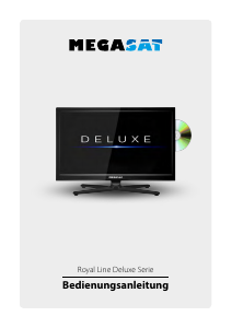 Manual Megasat Royal Line 19 Deluxe LED Television