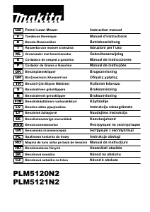 Manual de uso Makita PLM5120N2 Cortacésped