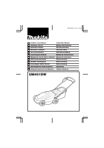 Manual Makita UM401DW Corta-relvas