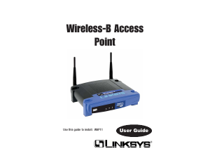 Handleiding Linksys WAP11 Access point