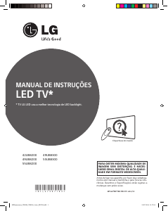 Manual LG 42UB8200 Televisor LED
