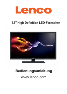 Bedienungsanleitung Lenco LED-3201 LED fernseher