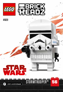 Manuale Lego set 41620 Brickheadz Stormtrooper