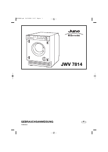 Bedienungsanleitung Juno-Electrolux JWV7814 Waschmaschine