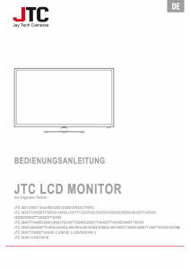 Bedienungsanleitung JTC 2032TT LCD fernseher