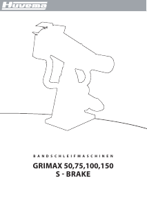 Bedienungsanleitung Huvema GRIMAX 50 Bandschleifer