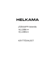 Bruksanvisning Helkama HJL108SA+ Kylskåp