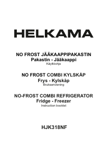 Manual Helkama HJK318NF Fridge-Freezer